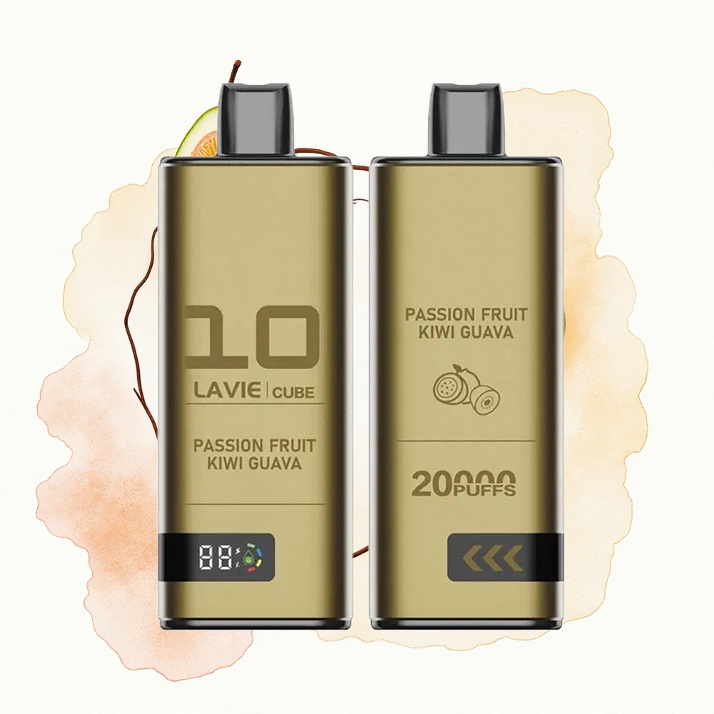 Lavie Cube 20000 Puffs Maracuyá Kiwi Guayaba 28ML 5% Tipo C