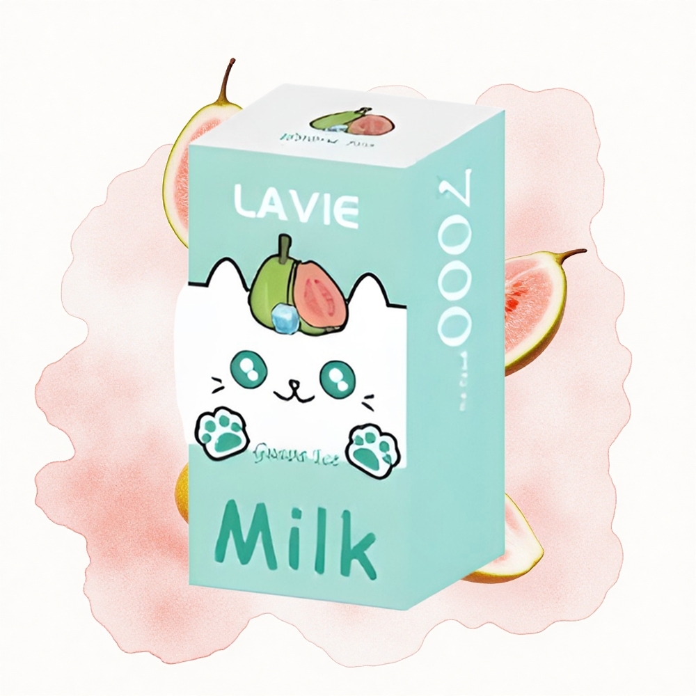 Lavie Milk 7000 Puffs Helado de Guayaba 16ML Recargable