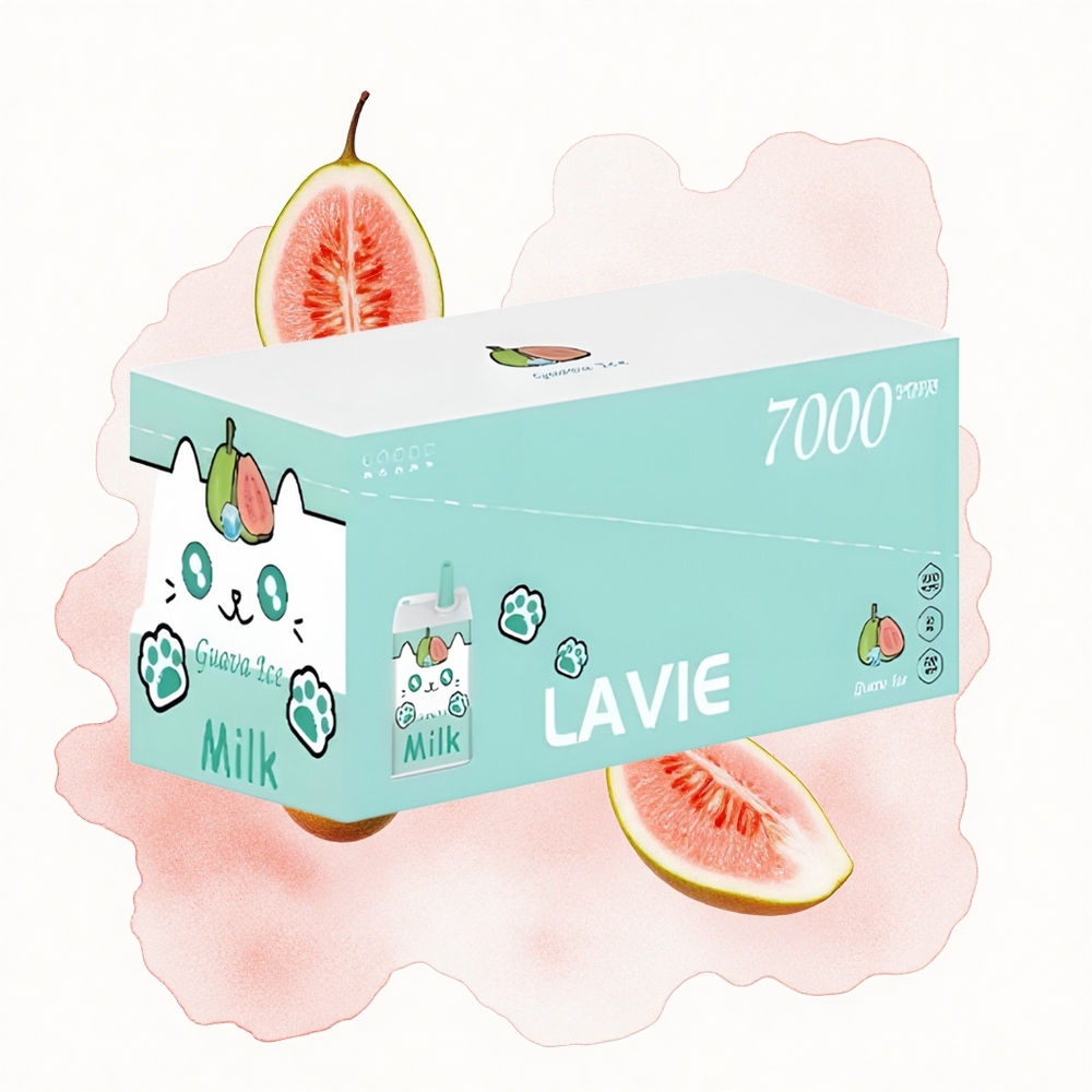 Lavie Milk 7000 Puffs Helado de Guayaba 16ML Recargable