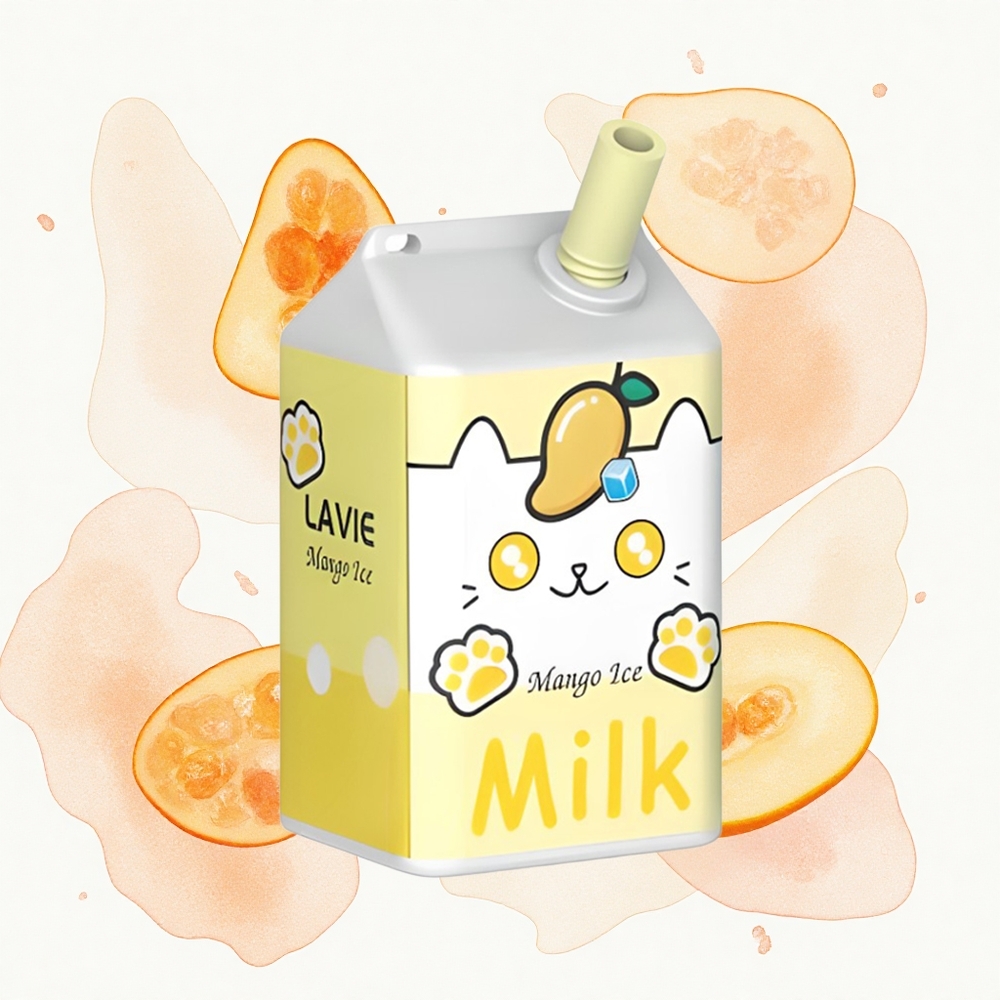 Lavie Milk 7000 Puffs Helado de Mango 16ML 600mAh Recargable