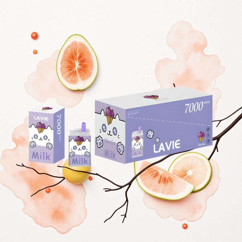 Lavie Milk 7000 Puffs Helado de Taro 16ML 0%