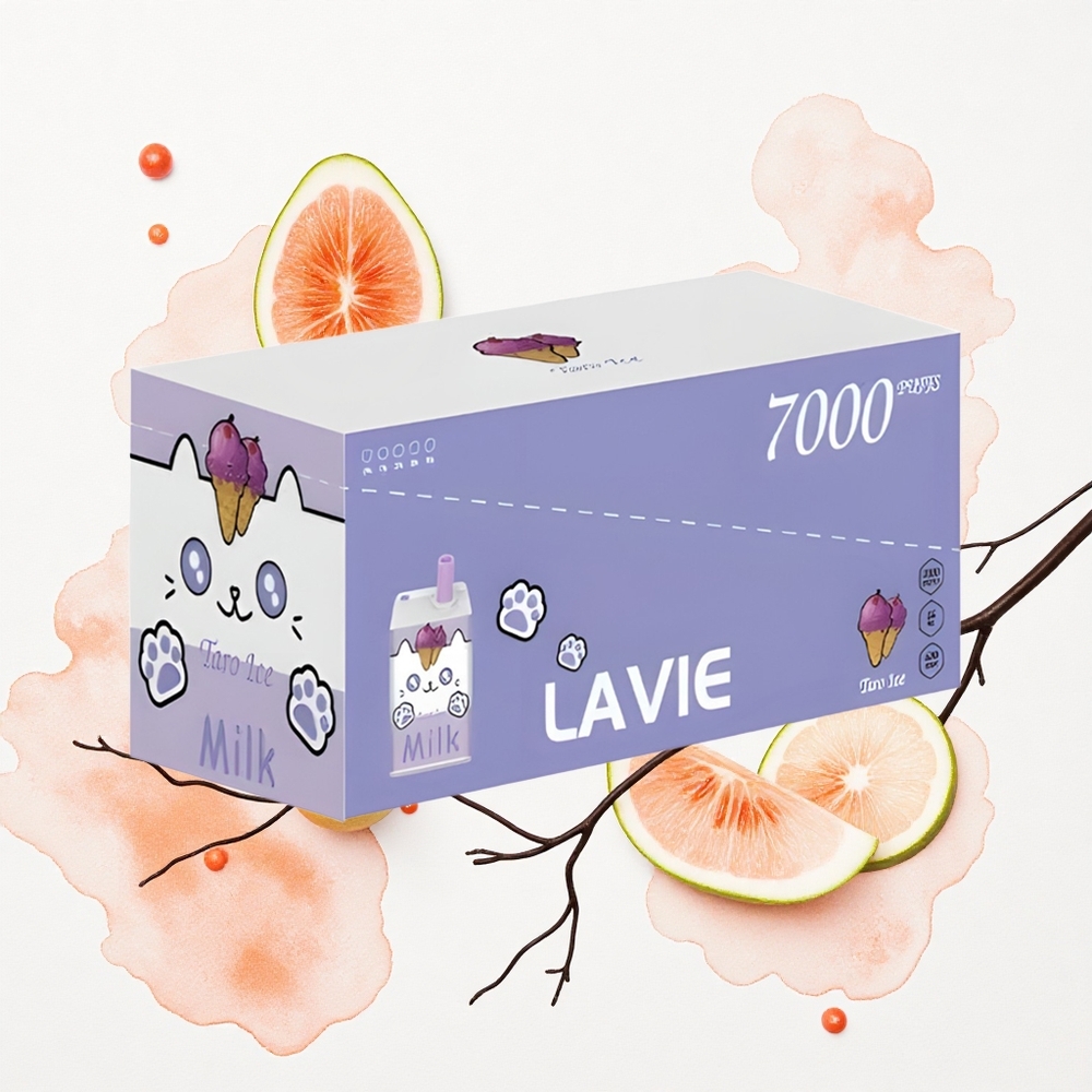 Lavie Milk 7000 Puffs Helado de Taro 16ML 0%