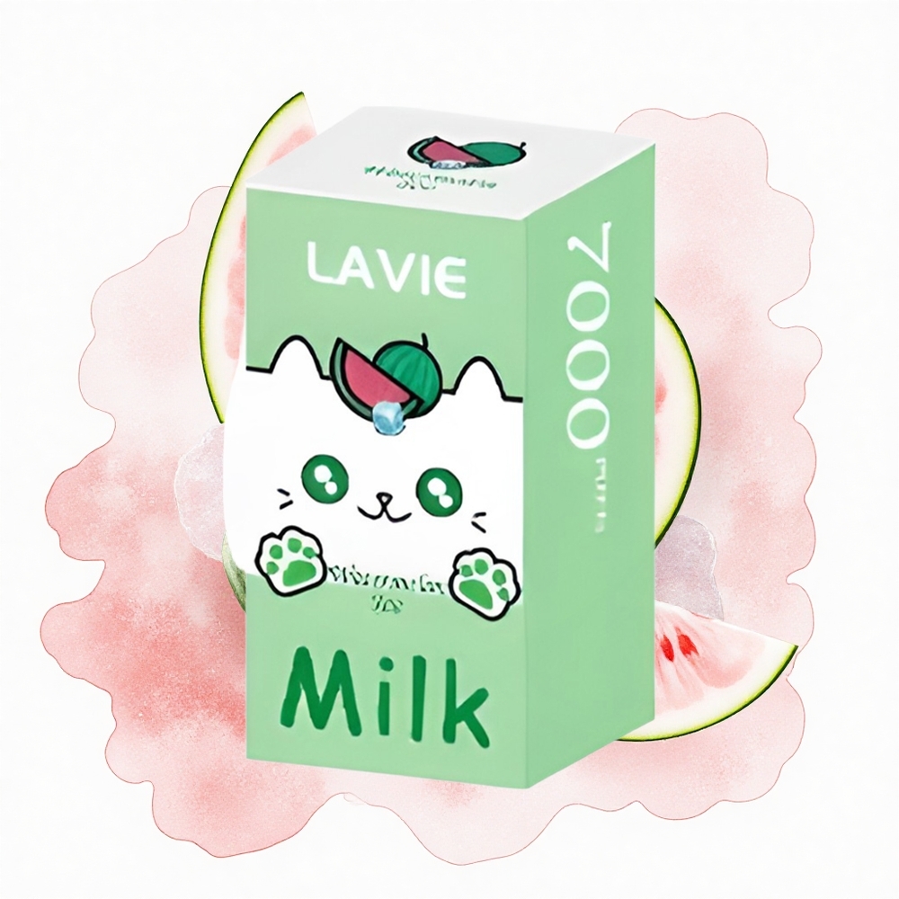 Lavie Milk 7000 Puffs Sandía Hielo 16ML 5%