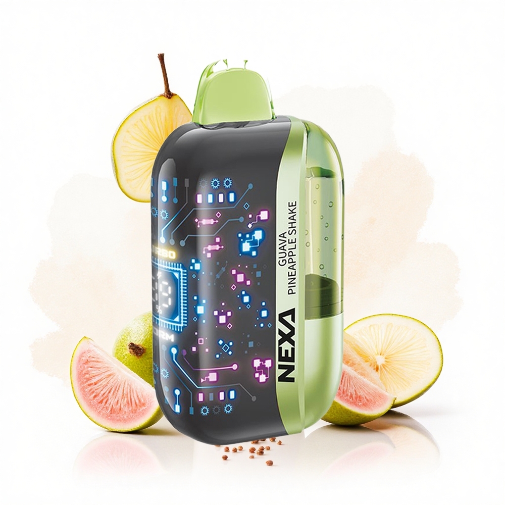 NEXA Ultra 50000 Puffs Batido de Guayaba y Piña con 5% de Nicotina y Pantalla 3D