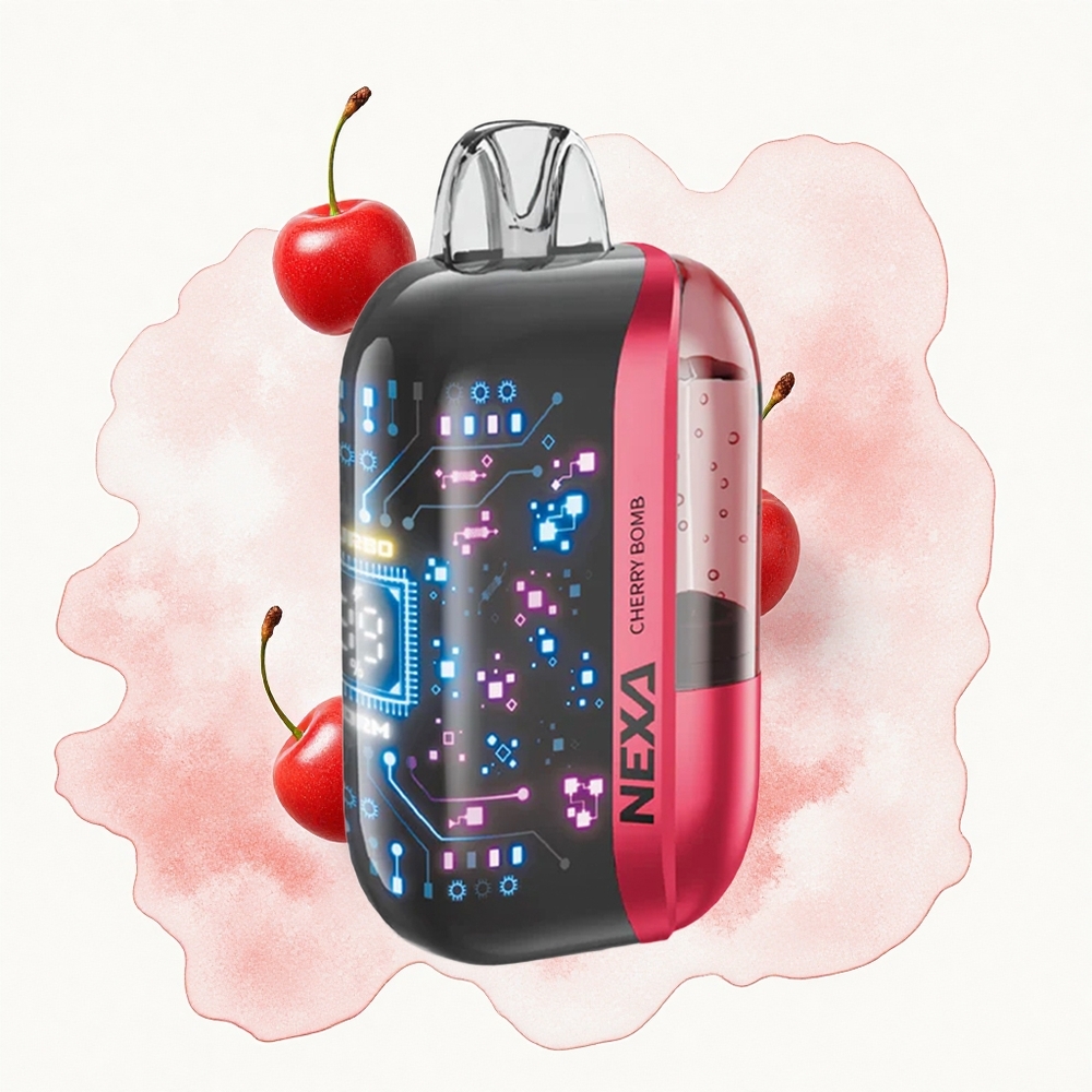 NEXA Ultra 50000 Puffs Cereza Bomp 20ml Dual Malla