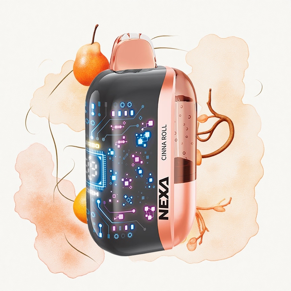 NEXA Ultra 50000 Puffs Cinna Roll 20ml Pantalla Curva