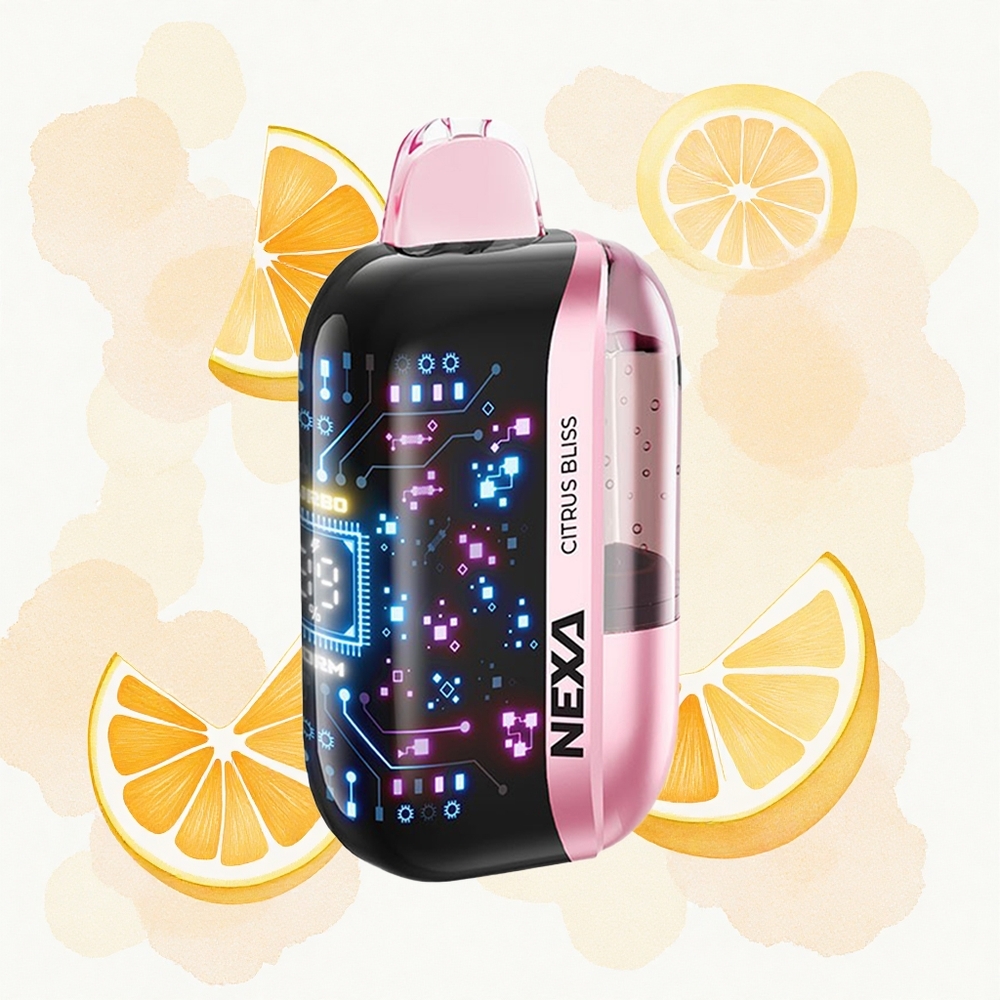 NEXA Ultra 50000 Puffs Felicidad Cítrica 20ml 5% Tipo-C