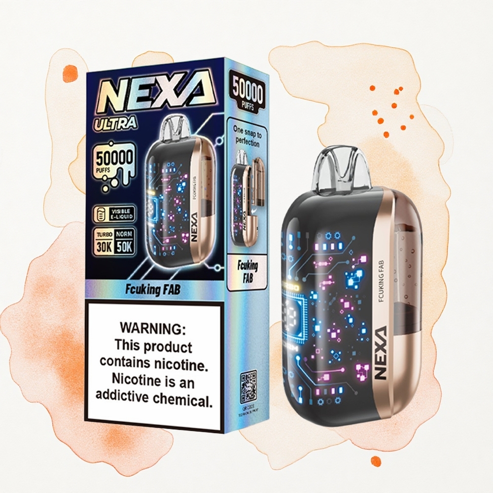 NEXA Ultra 50000 Puffs Jodidamente Genial 20ml Pantalla 3D
