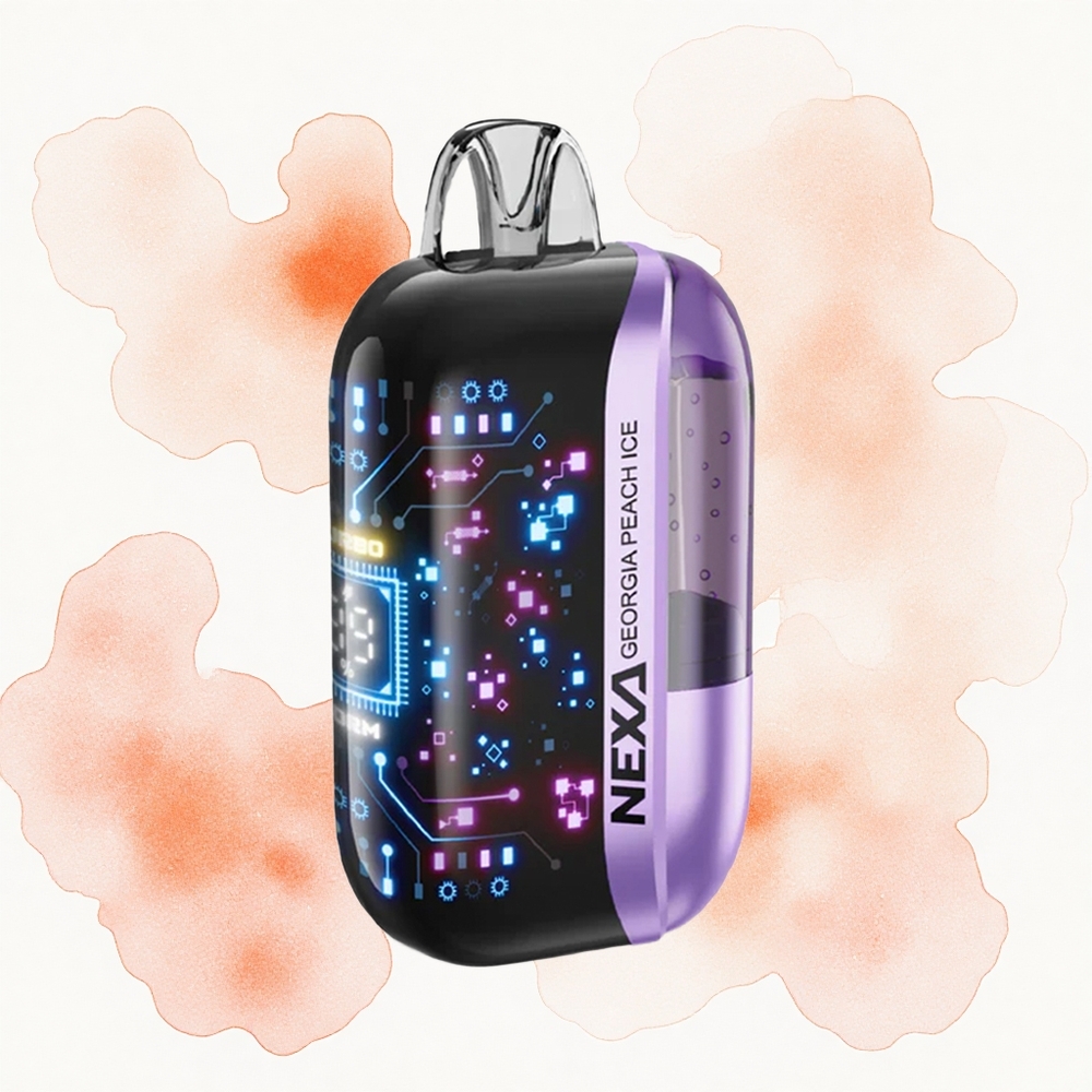 NEXA Ultra 50000 Puffs Melocotón de Georgia Hielo 20ml Tipo-C