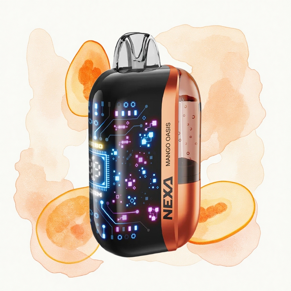NEXA Ultra 50000 Puffs Oasis de Mango con 20ml y Pantalla 3D