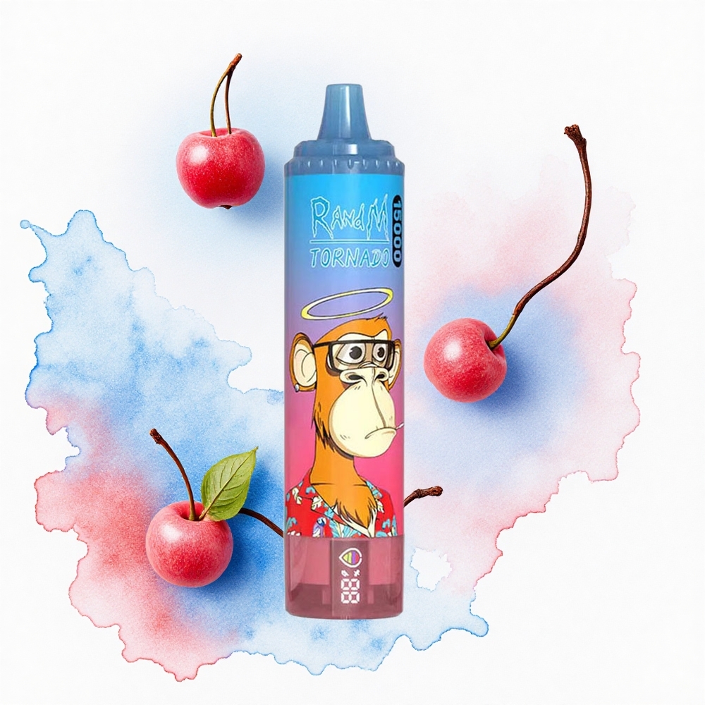 RandM Fumot Tornado 15000 Puffs Cereza Frambuesa Azul 25ml Tipo-C