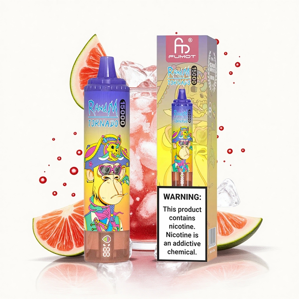 RandM Fumot Tornado 15000 Puffs Cola Helada 25ml Tipo-C