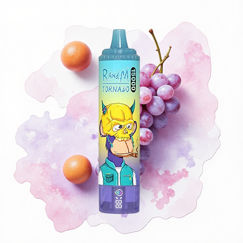 RandM Fumot Tornado 15000 Puffs Helado de Uva 25ml 850mAh