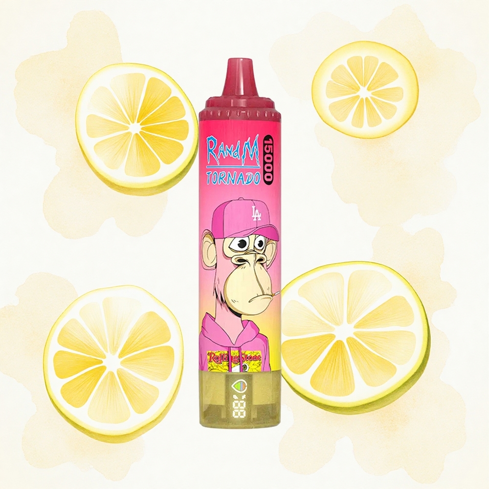 RandM Fumot Tornado 15000 Puffs Limón 25ml 850mAh Tipo-C