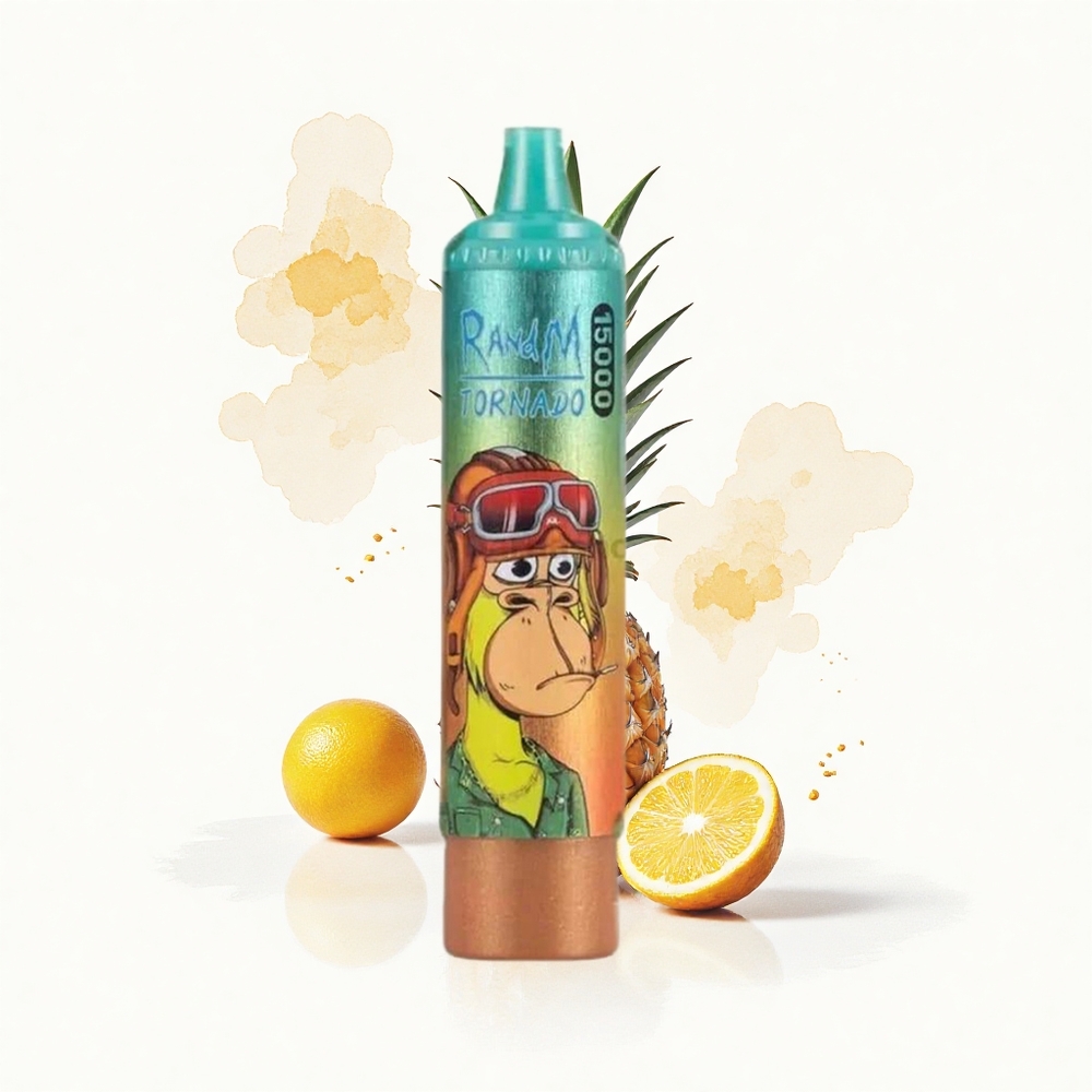 RandM Fumot Tornado 15000 Puffs Piña Helada con Malla 25ml Tipo-C