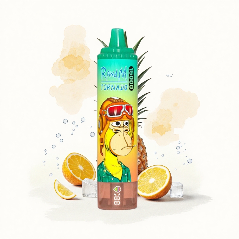 RandM Fumot Tornado 15000 Puffs Piña Hielo 25ml Mesh