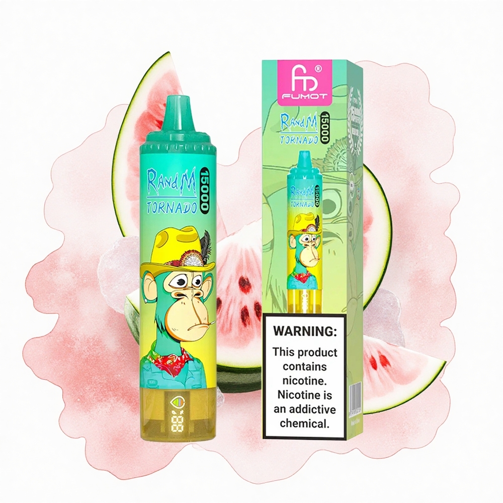 RandM Fumot Tornado 15000 Puffs Sandía Helada 25ml Mesh