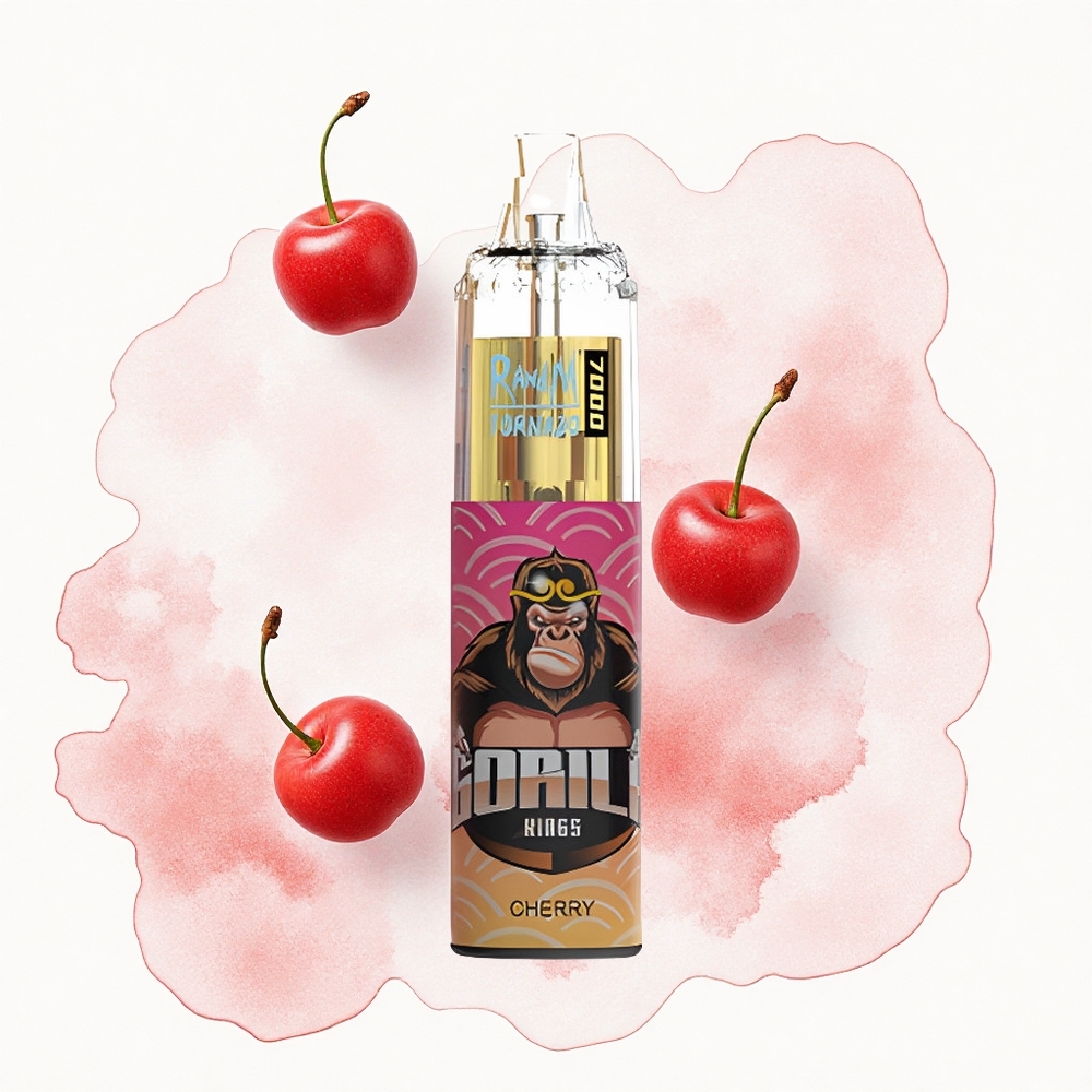 RandM Fumot Tornado 7000 Puffs Cereza Brisa Ajustable Mesh 14ML