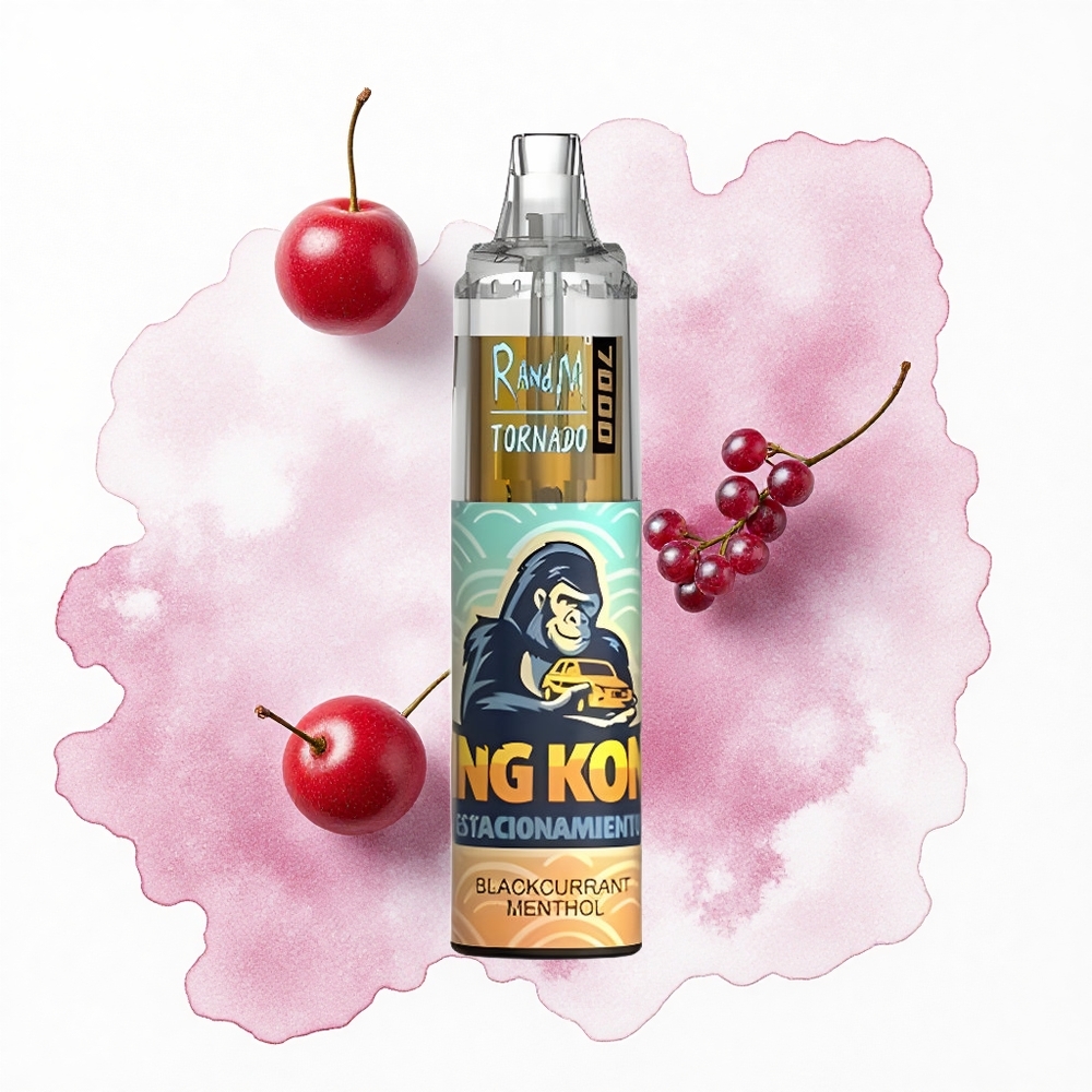RandM Fumot Tornado 7000 Puffs Mentol Cassis Ajustable 14ML Mesh