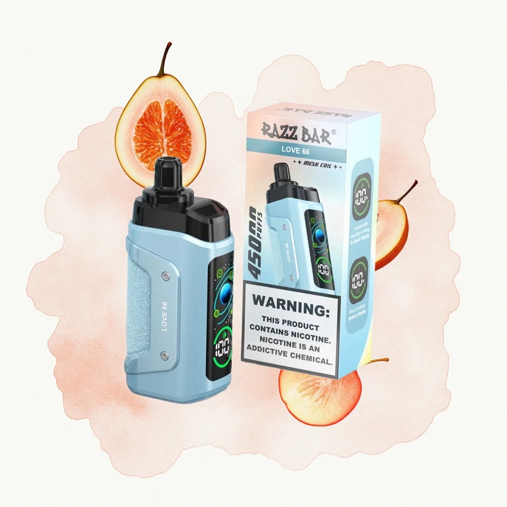 Razz Bar 45000 Puffs Amor 66 Tipo-C Ajustable