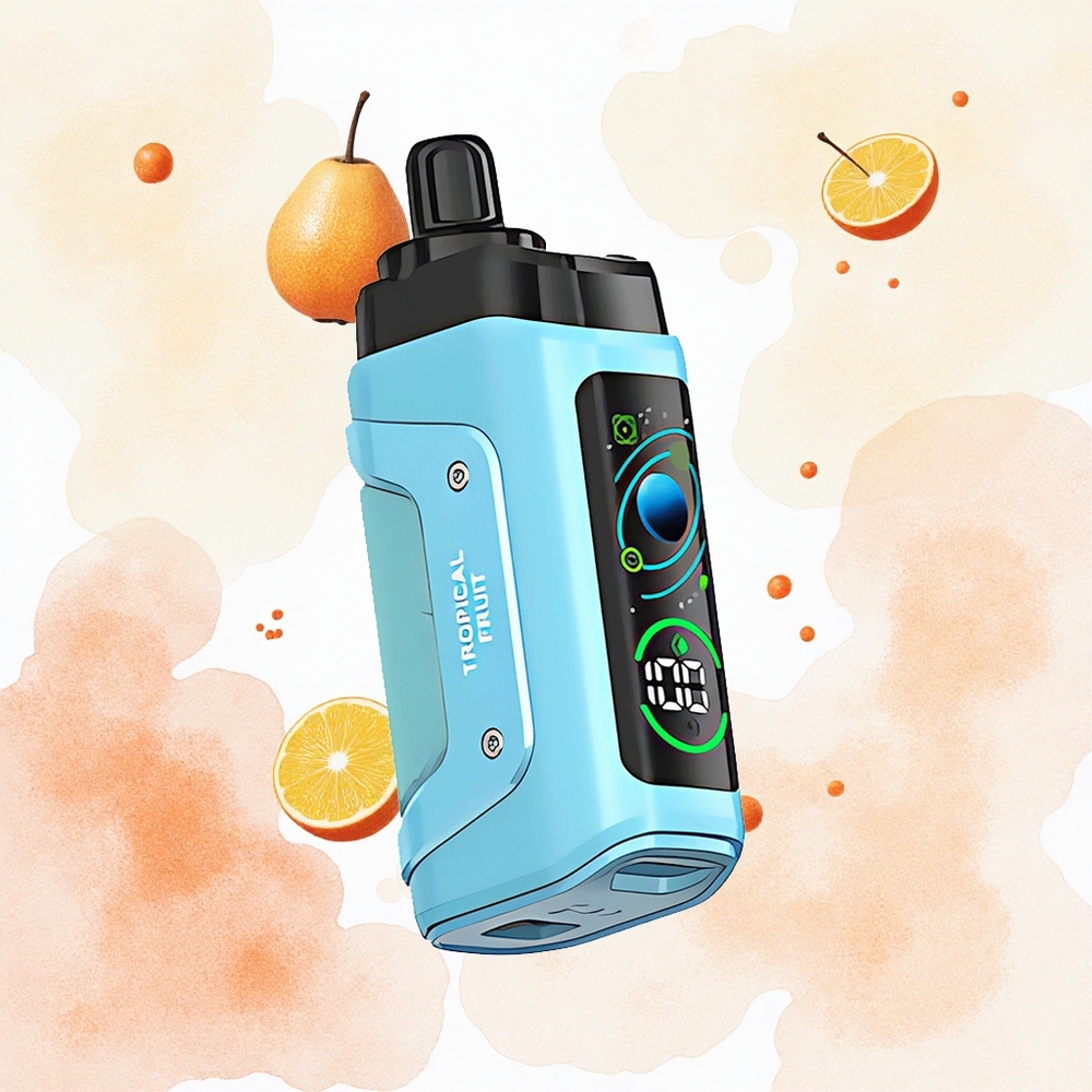 Razz Bar 45000 Puffs Fruta Tropical Ajustable con Malla 1.0 Ohm