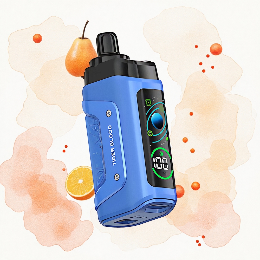 Razz Bar 45000 Puffs Sangre de Tigre Tipo-C Recargable 20 mg/ml