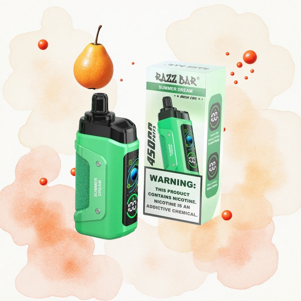Razz Bar 45000 Puffs Sueño de Verano Tipo-C Ajustable