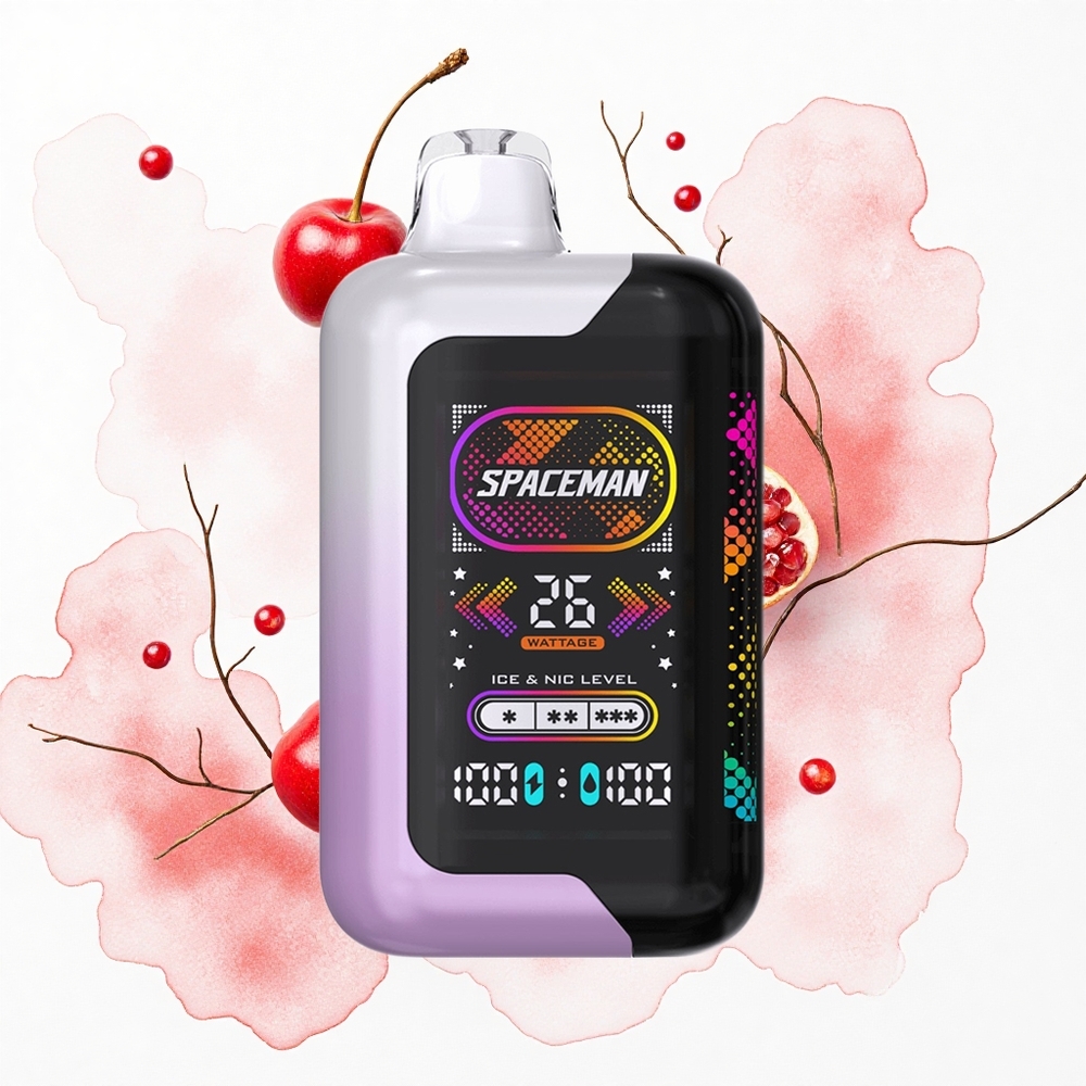 SMOK SPACEMAN SP40000 Puffs Cereza Granada 20ml 50mg